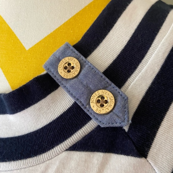 Jones New York Striped Top - Picture 5 of 10